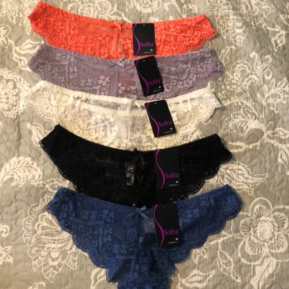 Lacy thongs